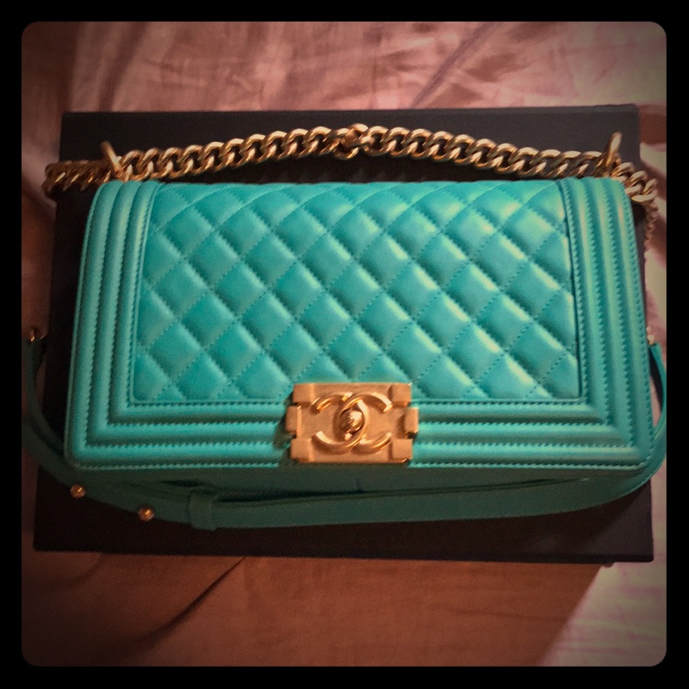 Chanel medium boy bag